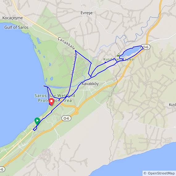 TR- 02: “Çanakkale Gezileri” ~ Rota [Kavakköy]