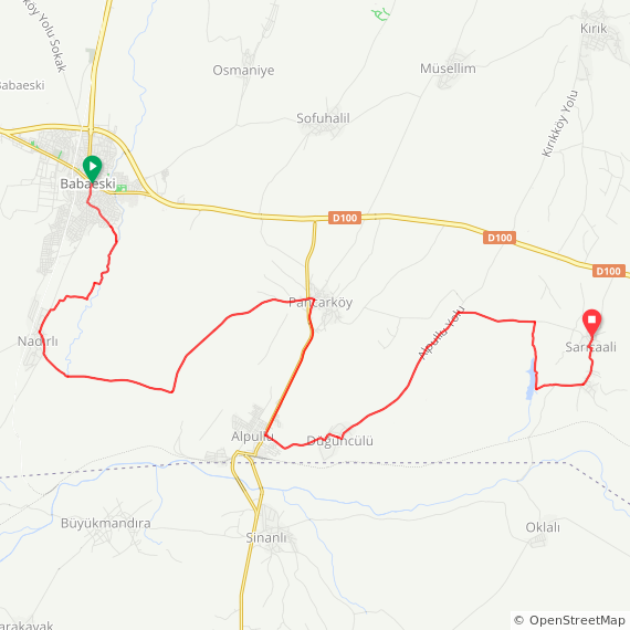 Rota: “Off-Road Turları” ~ Sarıcaali