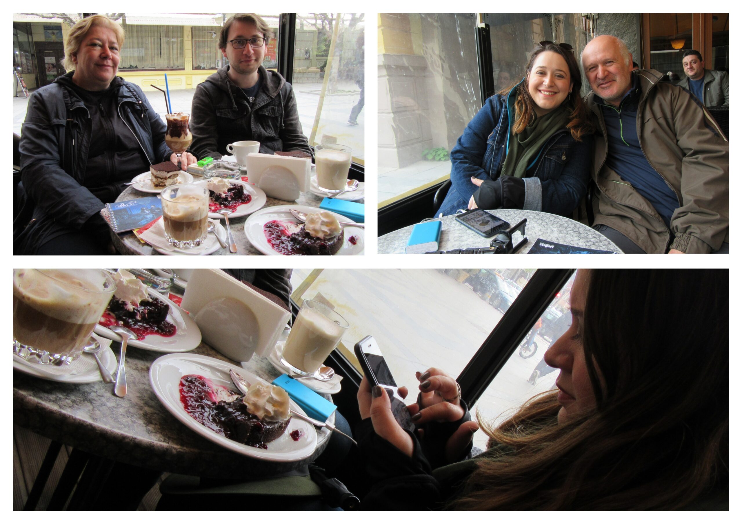 Çok Fotoğraf Çektik Yorulduk Tatlı Yiyip Enerji Depolayalım