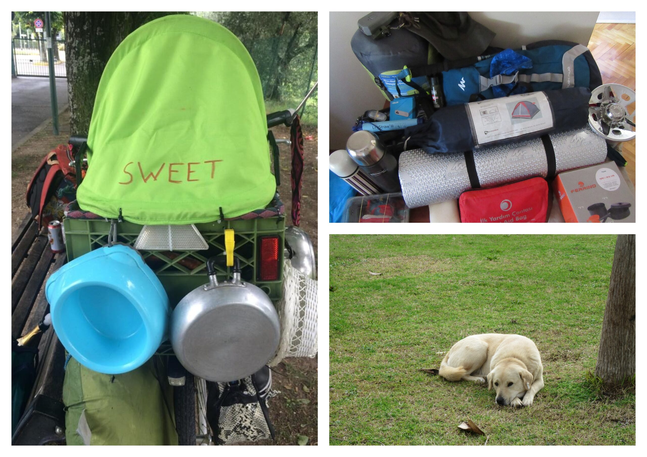 “2021” İçin Planladığım Bisiklet Turlarımın Tahmini Kamp Cephanesi