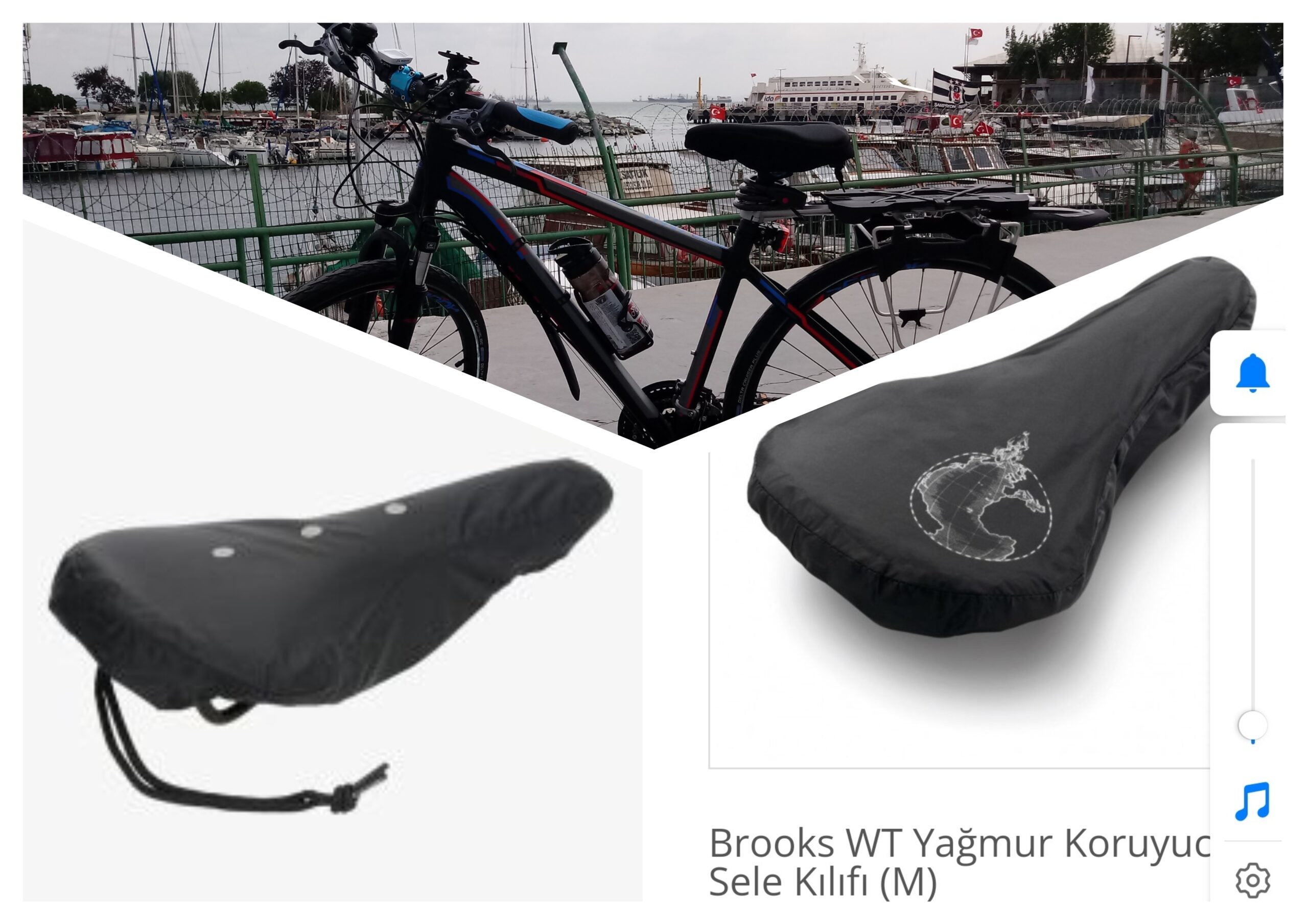Brooks WT Yağmur Koruyucu Sele Kılıfı