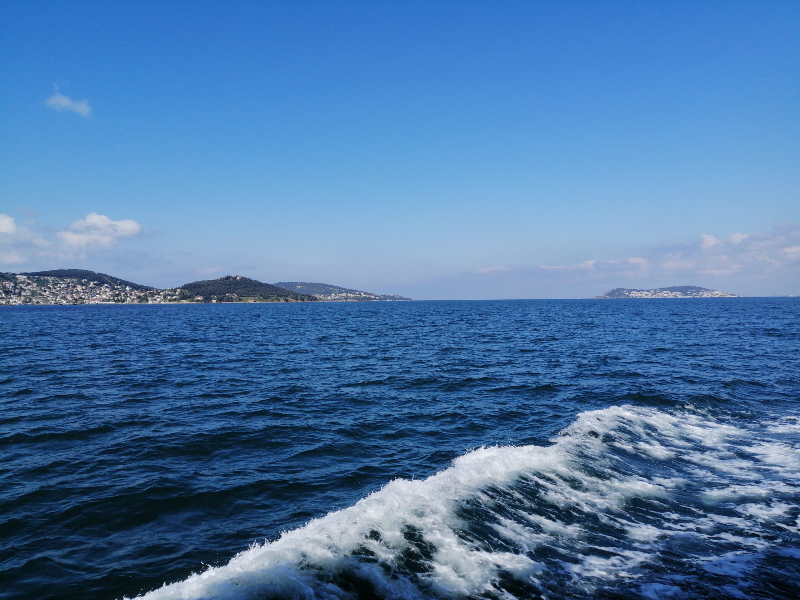 Denizin Dalgasında Kıvrımlı Köpükler