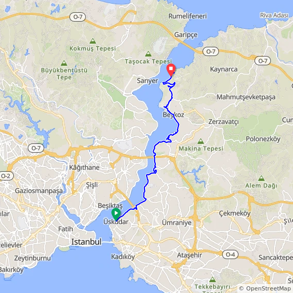 TR- 01: “Stanpoli Gezileri” ~ Rota [Anadolu Kavağı]