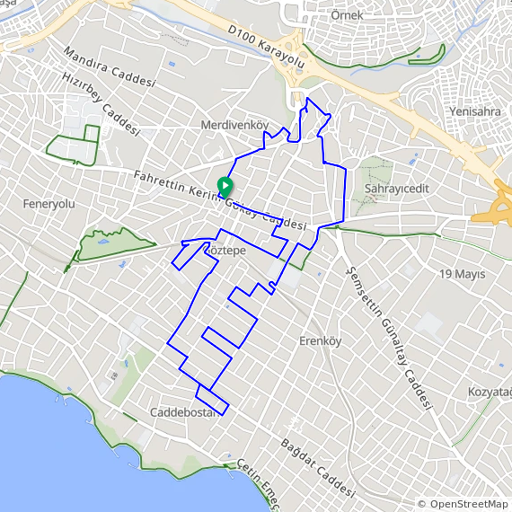 TR- 01: “Stanpoli Gezileri” ~ Rota [Merdivenköy]