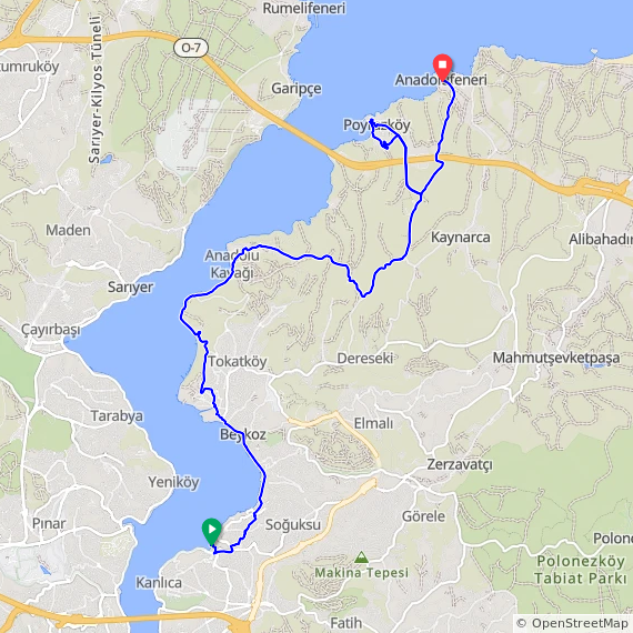 TR- 01: “Stanpoli Gezileri” ~ Rota [Poyraz]