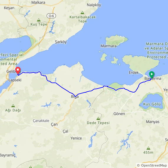 TR- 02: “Çanakkale Yolu” ~ Rota 2. Gün [Bandırma-Gelibolu]