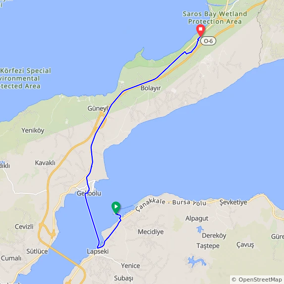 TR- 02: “Çanakkale Yolu” ~ Rota 3. Gün [Koruköy/Saros]