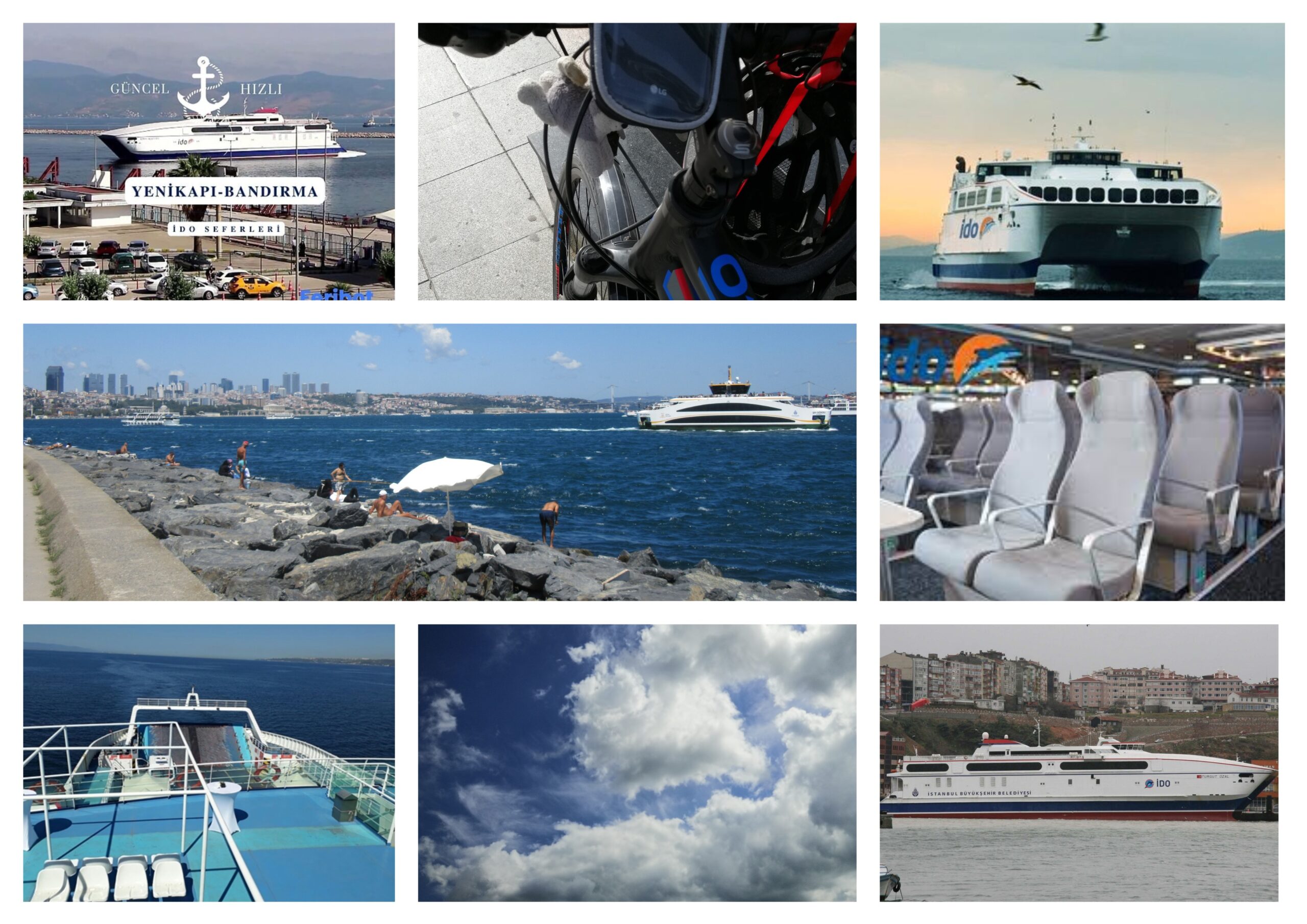 YOLA ÇIKIŞ “Pire🚲 Omzumda Yükü Feribotta” – İlk Durağım Bandırma