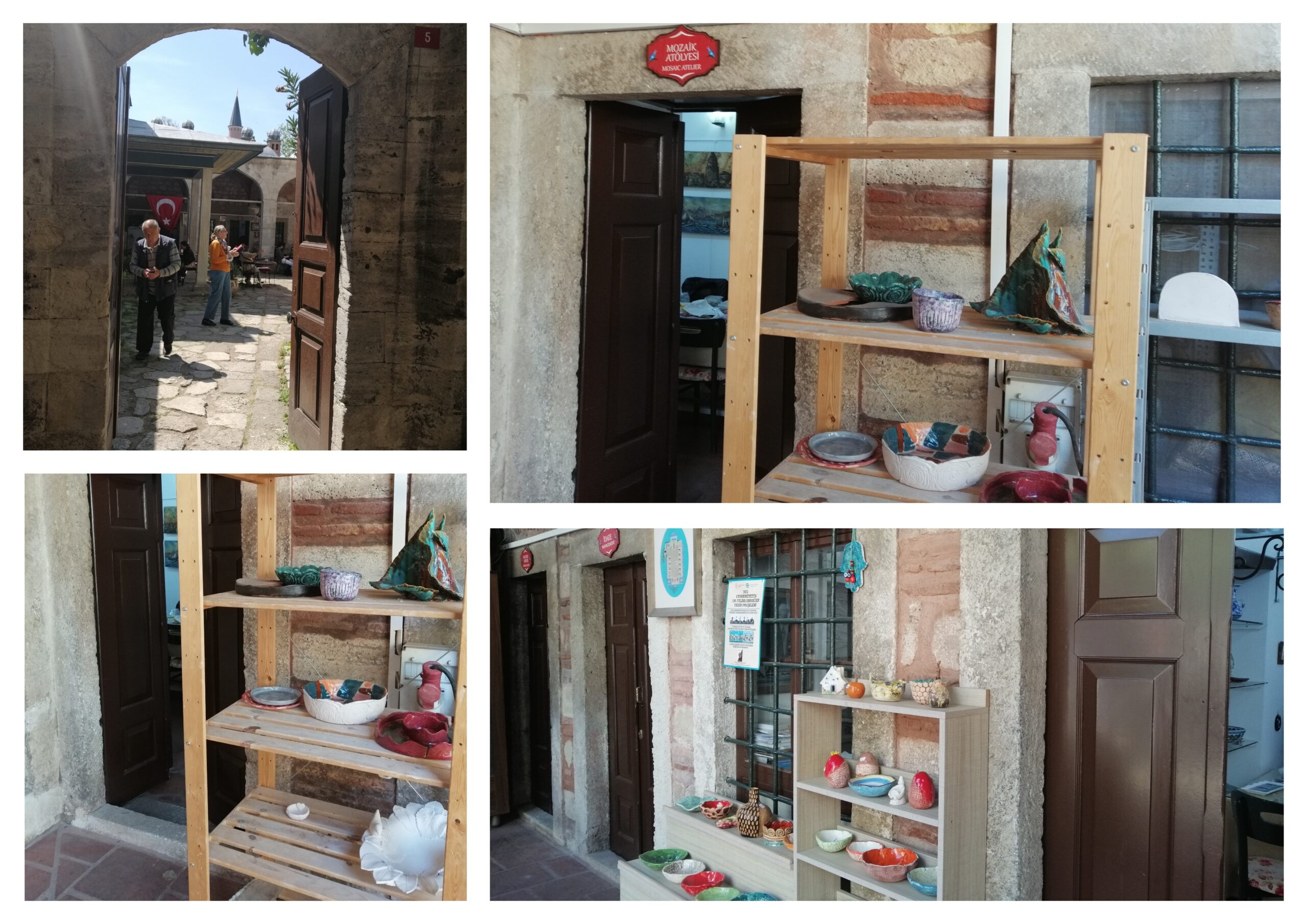 Caferağa Medresesi Mozaik Atölyesi Ziyareti