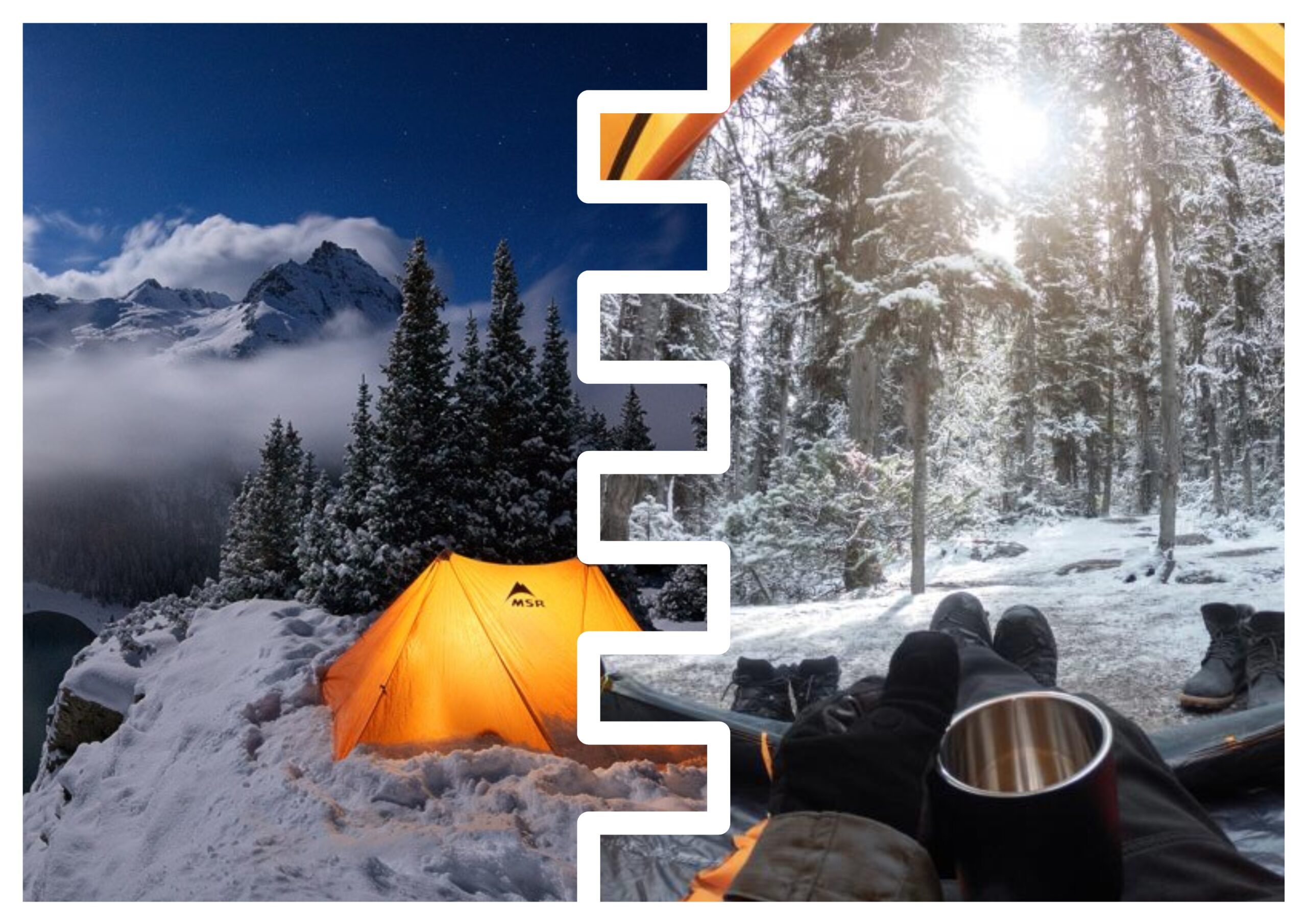 Eksi Sıfırda Karlara Gömülüp Doğanın Tadını Çıkarmaca