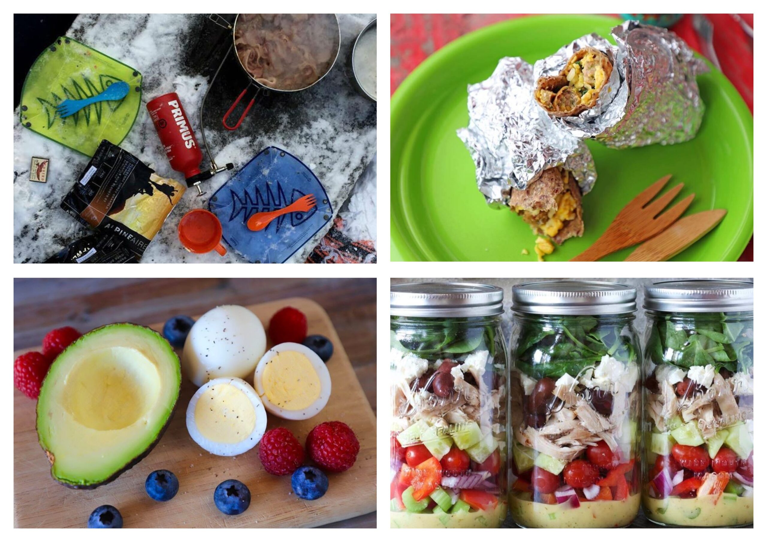 Kamp Ateşinde İçi Bol Malzemeli Waffle