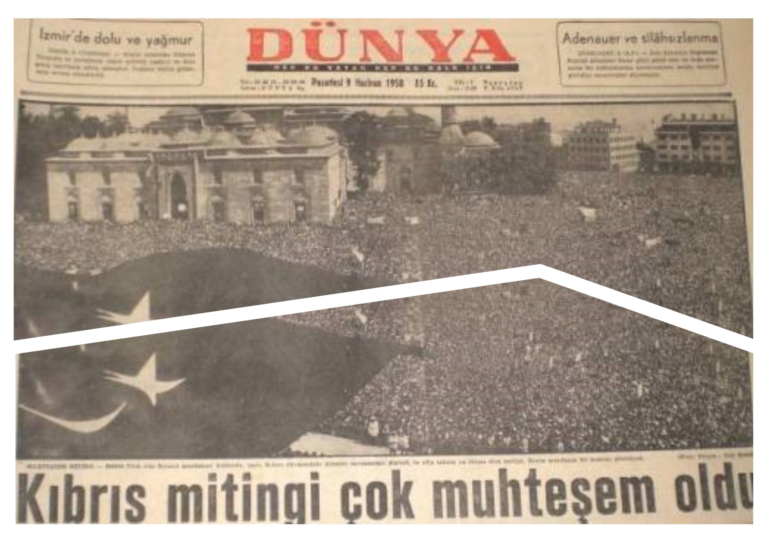 Kıbrıs Mitingi’nde “Ya Taksim Ya Ölüm”