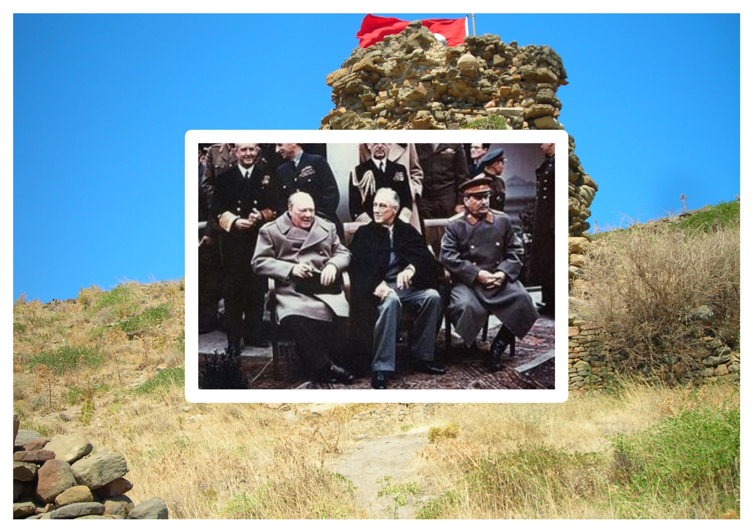 Churchill-Roosevelt-Stalin