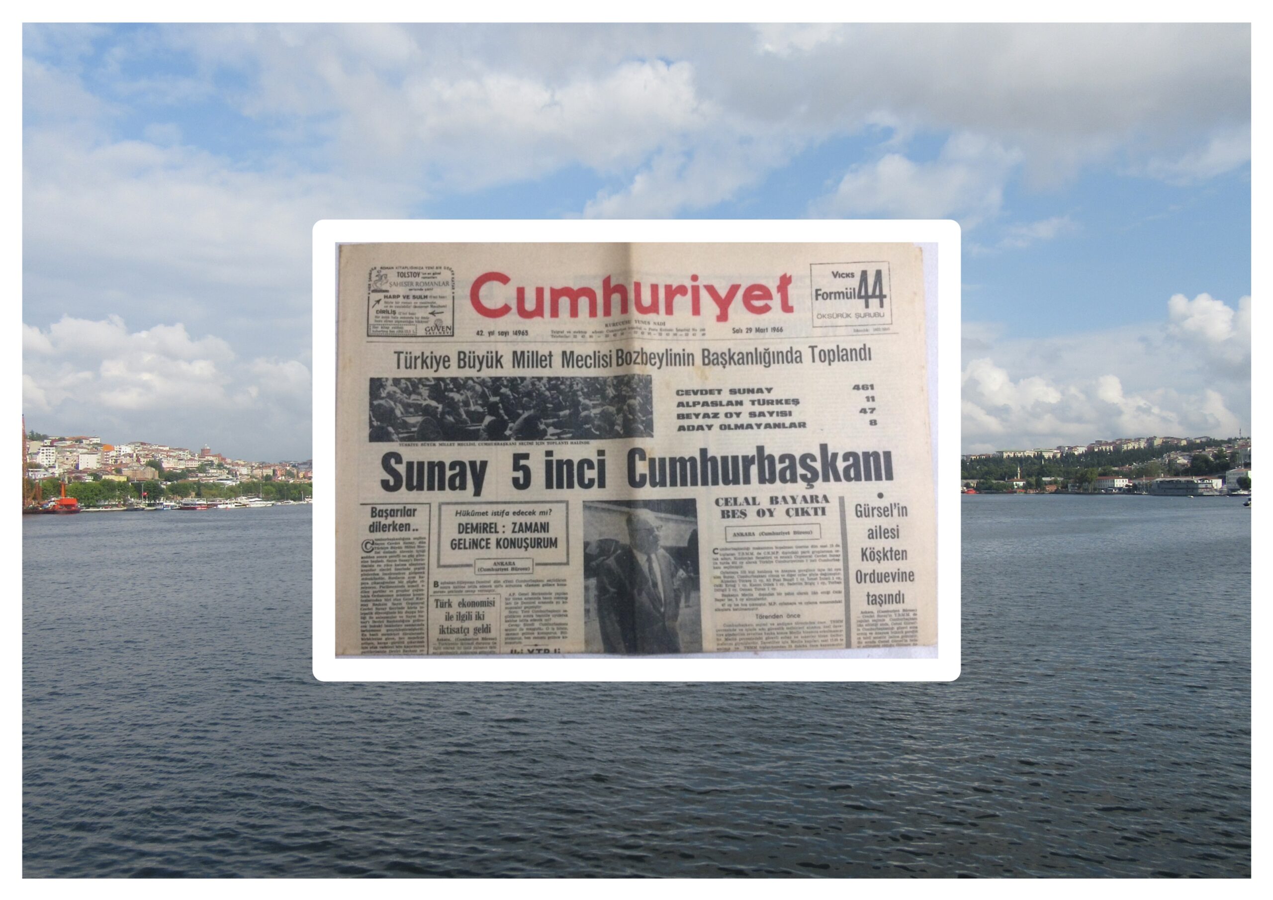 Sağcı Eski Gnkur. Başkanı Cevdet Sunay Cumhurbaşkanı