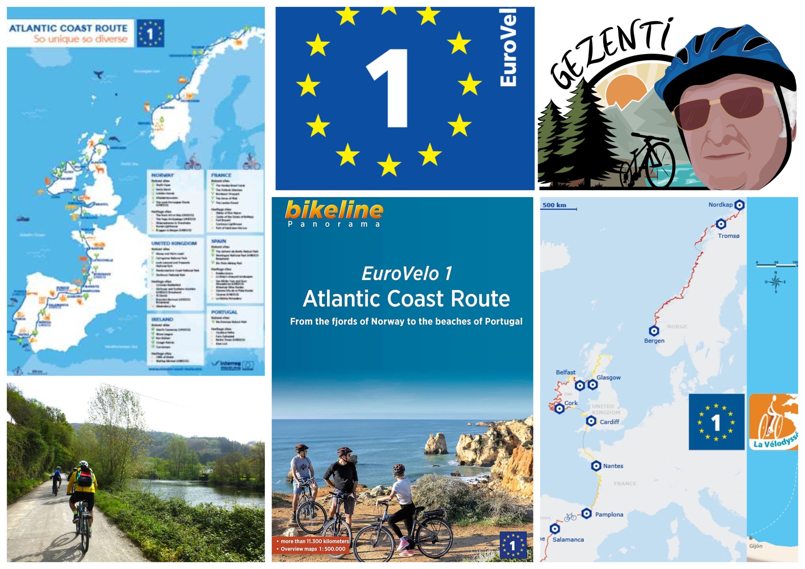 Ütopya: EuroVelo 1 (Atlantik Kıyıları Rotası)