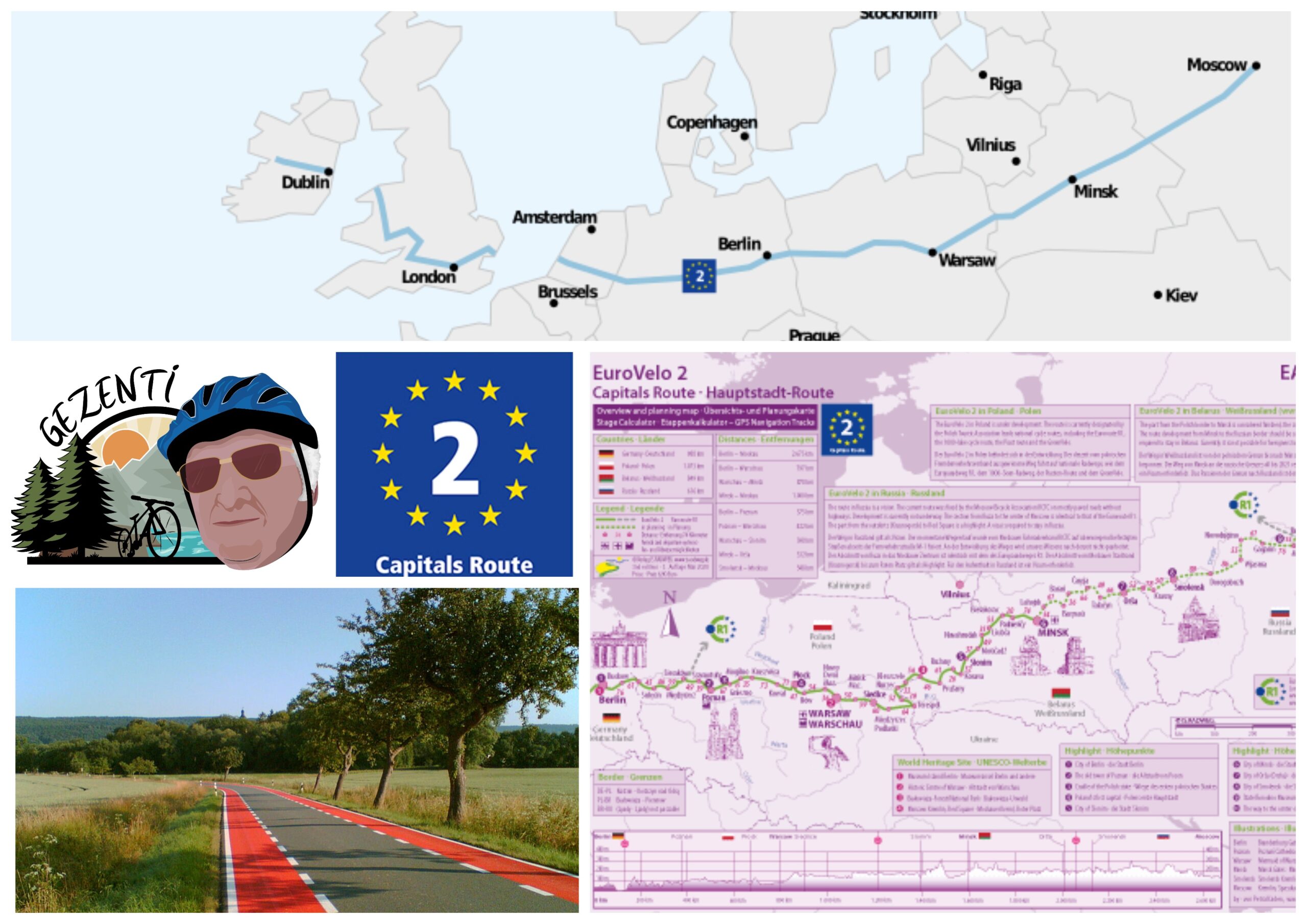 Ütopya: EuroVelo 2 (Avrupa Başkentleri Rotası)