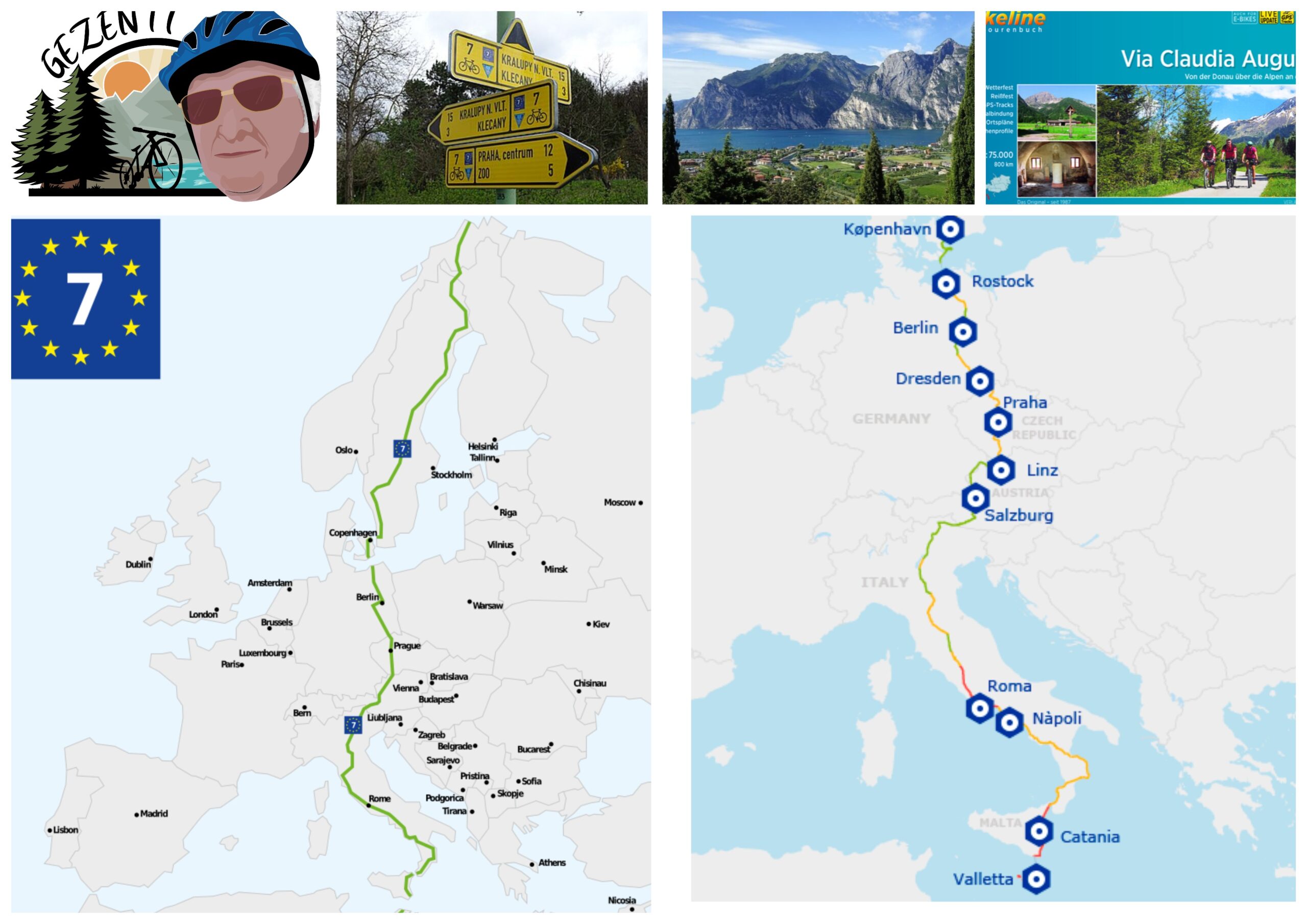 Ütopya: EuroVelo 7 (Soğuk Kuzey’den Güneşli Güney’e)