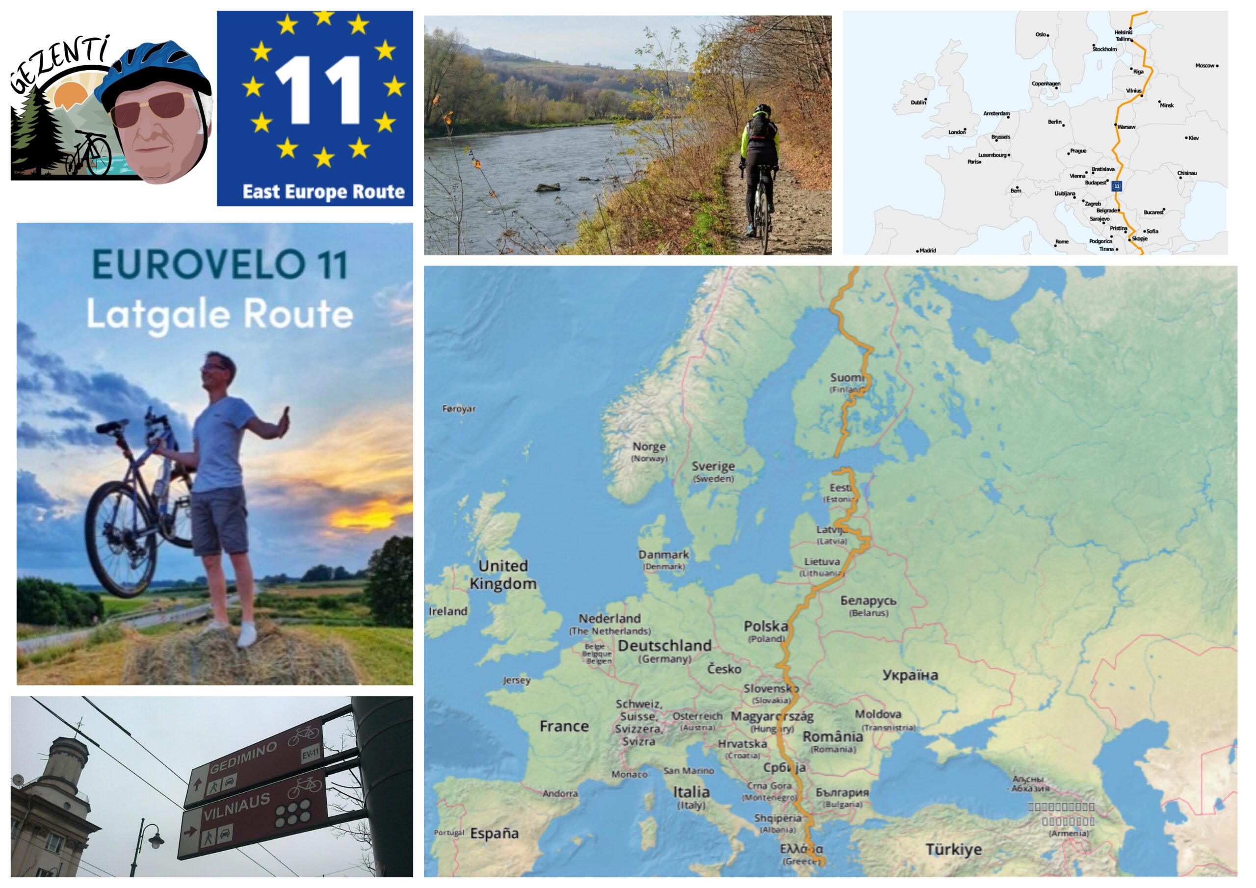 Ütopya: EuroVelo 11 (Doğu Avrupa Rotası)