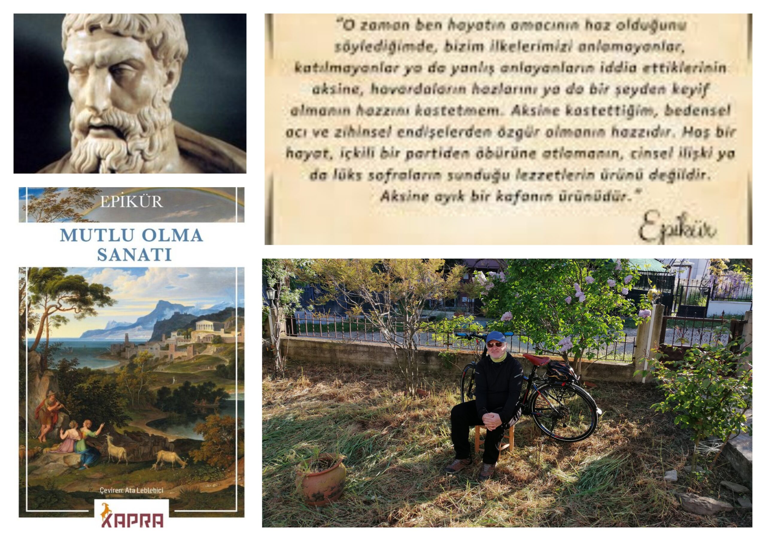 🚲&📖 Epikür “Mutlu Olma Sanatı”