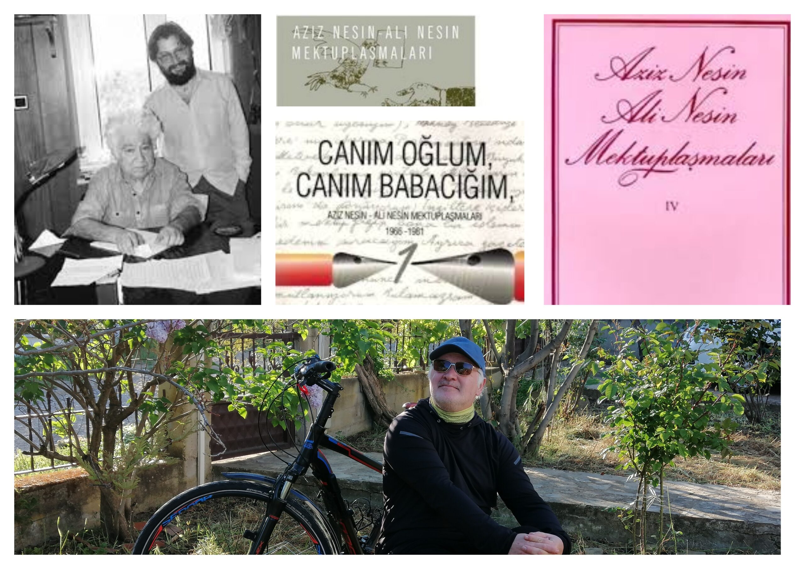 🚲&📖 Aziz Nesin “Aziz Nesin – Ali Nesin Mektuplaşmaları”