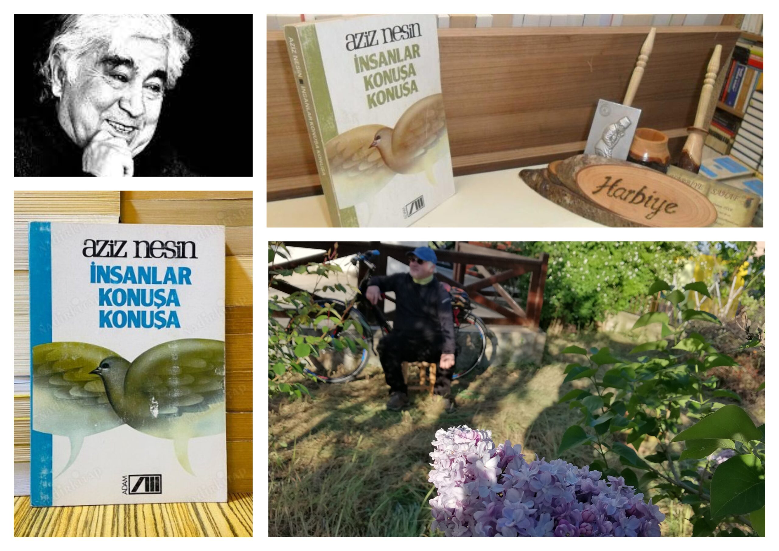 🚲&📖 Aziz Nesin “İnsanlar Konuşa Konuşa”