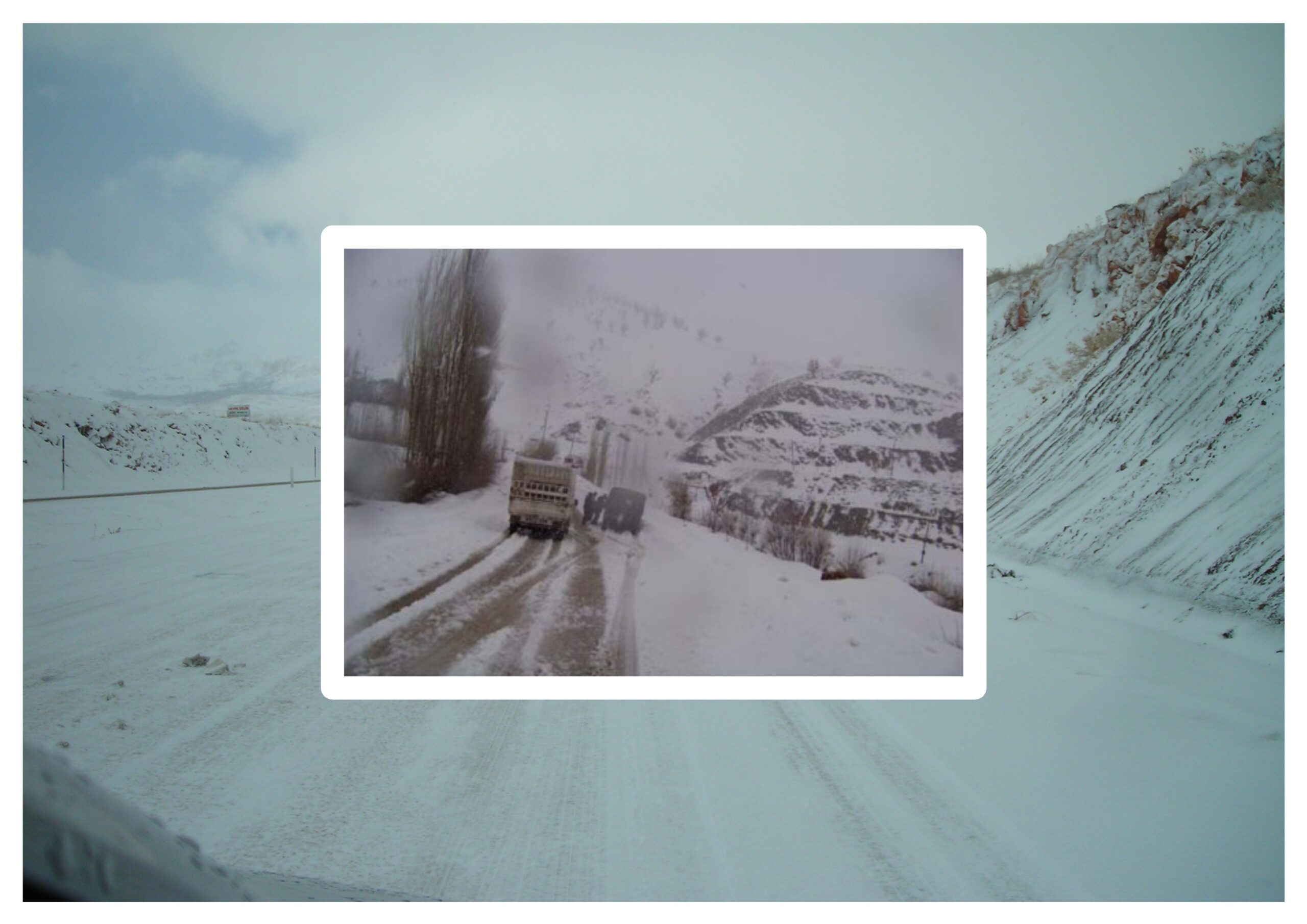 Kış Geceleri Mor Bir Kadife Gibi Sallanıyor