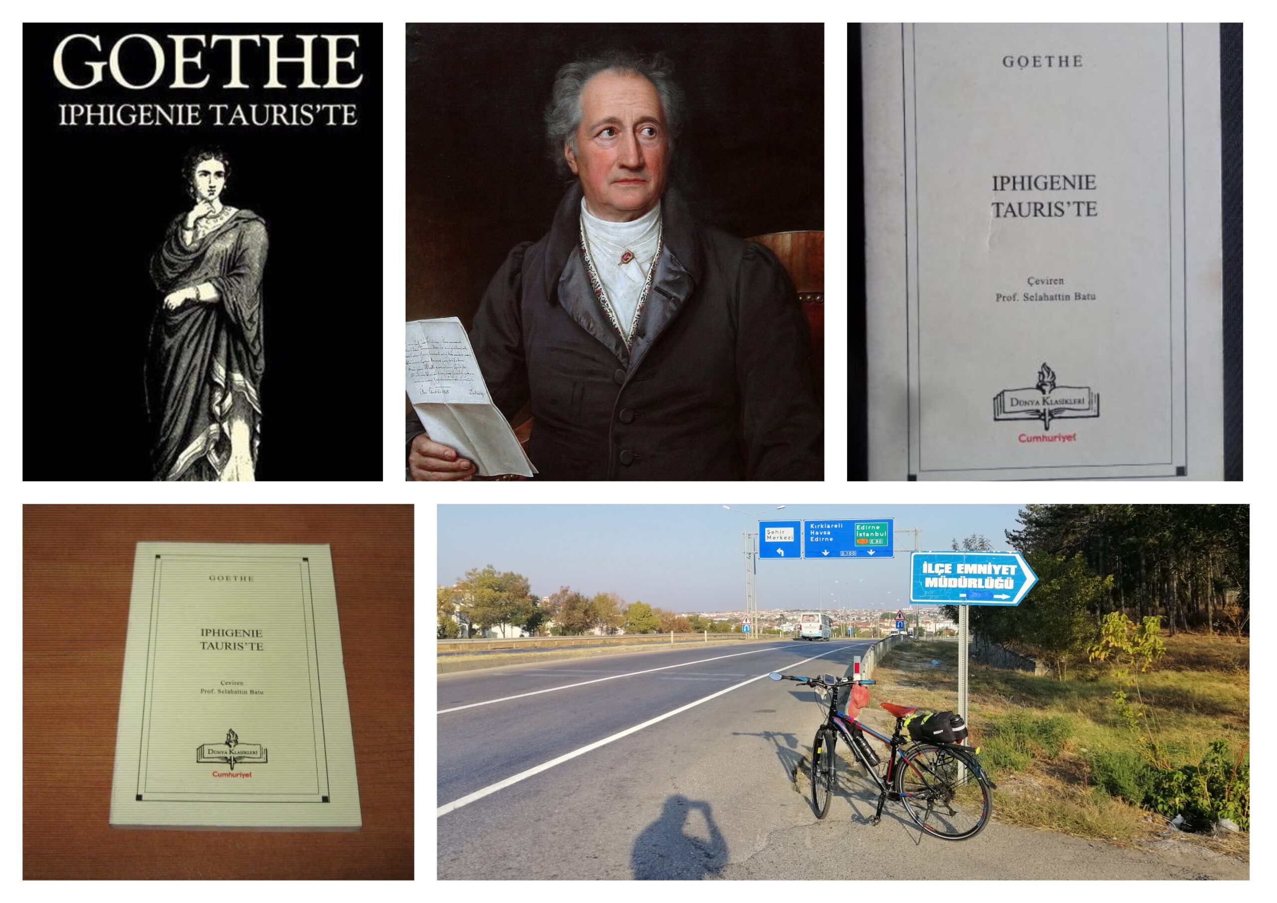 🚲&📖 Johann W. Goethe “Iphigenie Tauris’te”