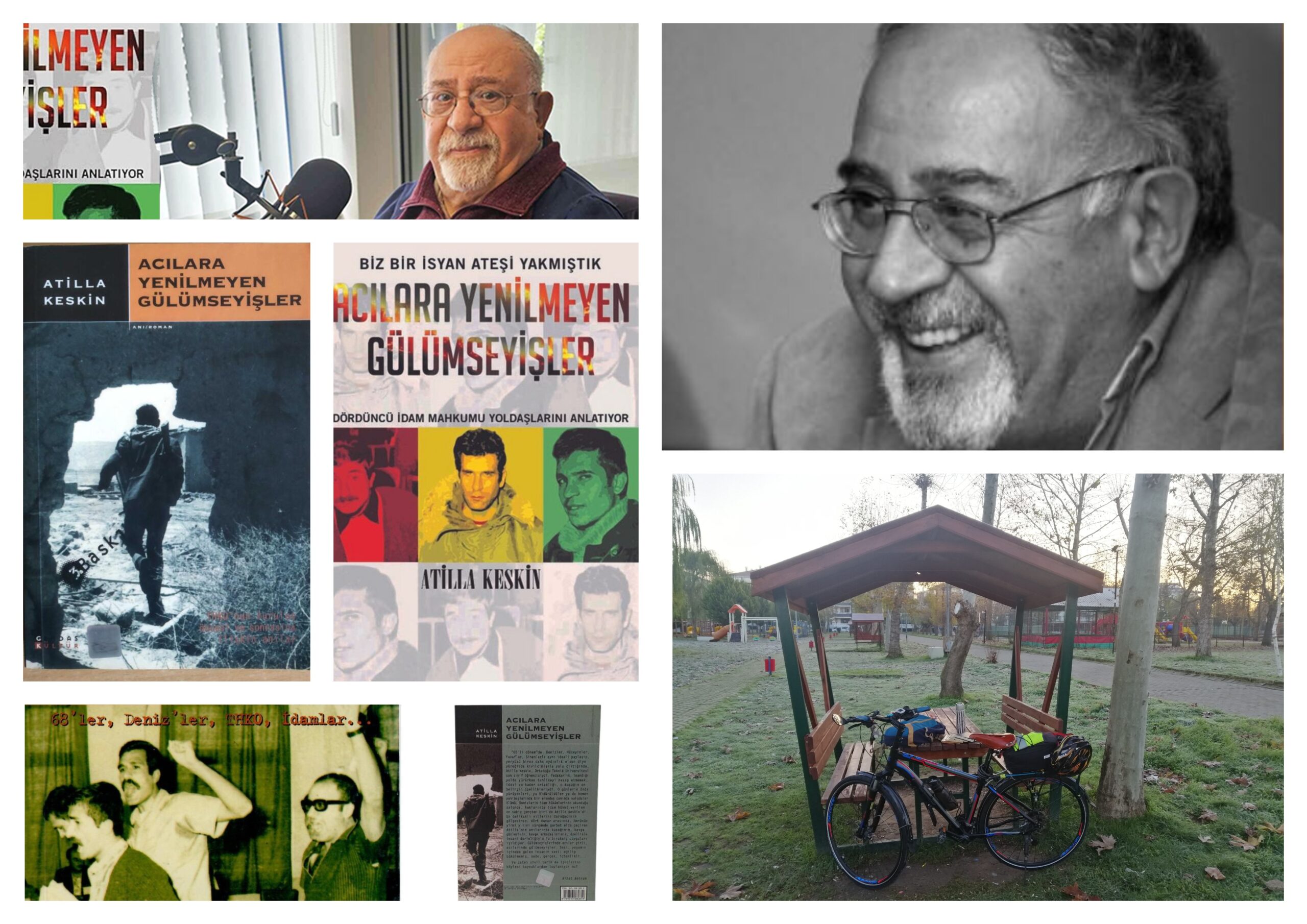 🚲&📖 Atilla Keskin “Acılara Yenilmeyen Gülümseyişler”